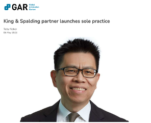 King & Spalding partner launches sole practice